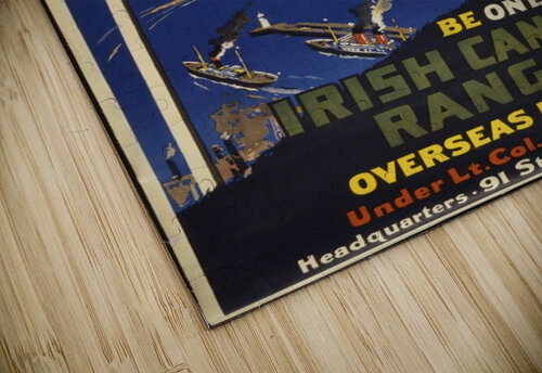 Canadian Rangers VINTAGE POSTER puzzle