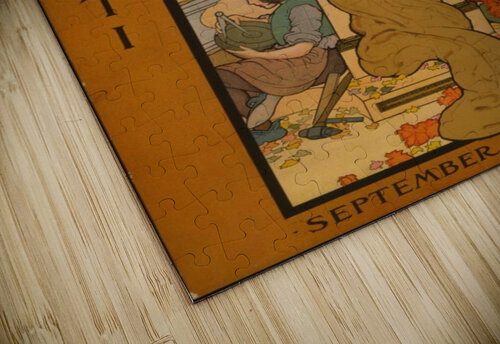 Fall Festival VINTAGE POSTER puzzle