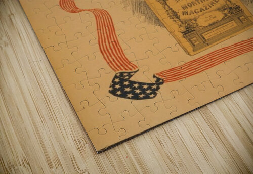 Harpers July VINTAGE POSTER puzzle