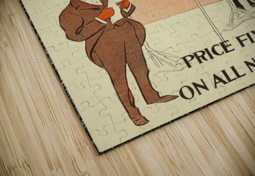 Harpers Round Table VINTAGE POSTER puzzle