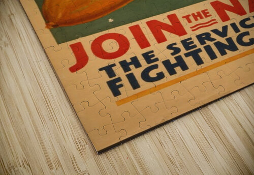 Join the Navy VINTAGE POSTER puzzle