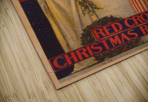 Red Cross VINTAGE POSTER puzzle