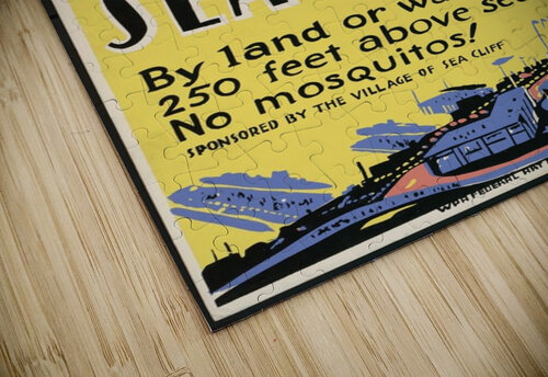 Sea Cliff VINTAGE POSTER puzzle