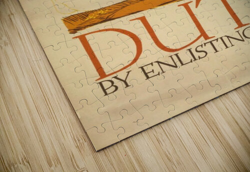 Your Duty VINTAGE POSTER puzzle