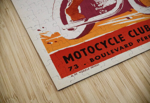 Geo Ham Sport au tourisme moto poster VINTAGE POSTER puzzle