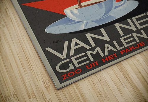 Van Nelle German Koffie VINTAGE POSTER puzzle