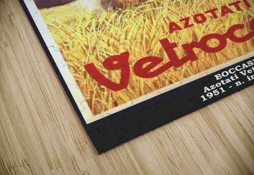 Azotati Vetrocoke VINTAGE POSTER puzzle