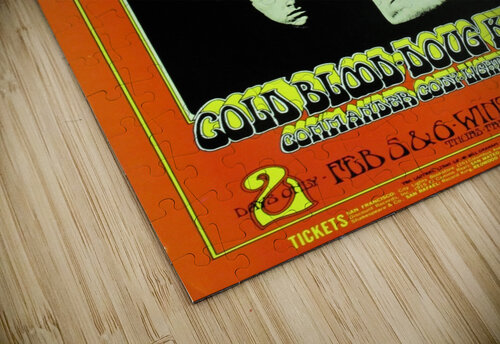 The Doors VINTAGE POSTER puzzle
