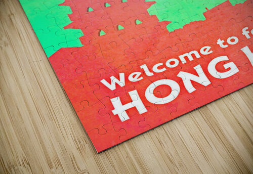 Welcome to Fabolous Hong Kong VINTAGE POSTER puzzle