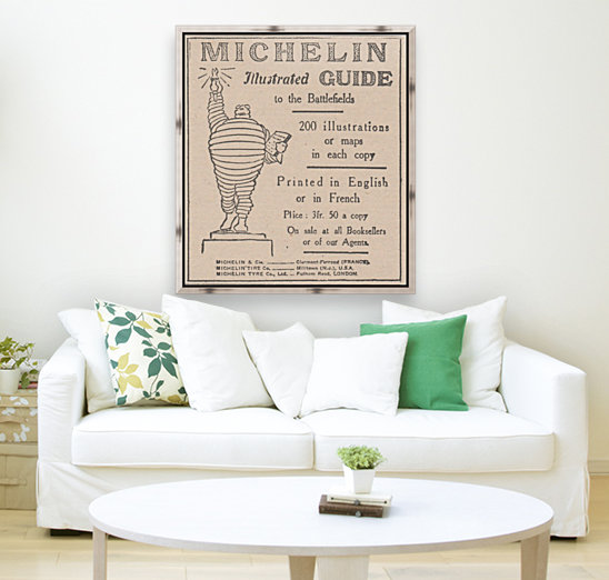 Michelin Ilustrated Guide Reproduction