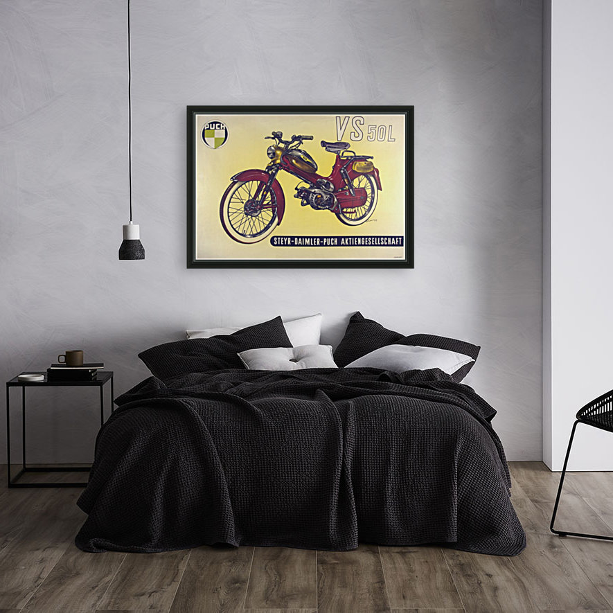 Puch VS 50L Original Poster Reproduction
