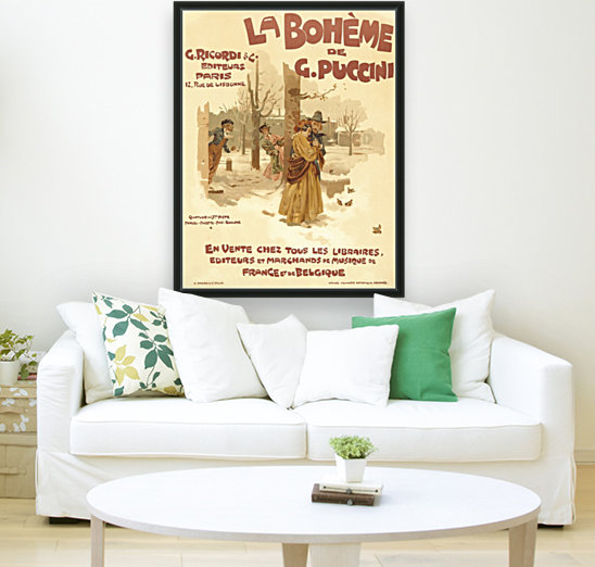 La Boheme Reproduction