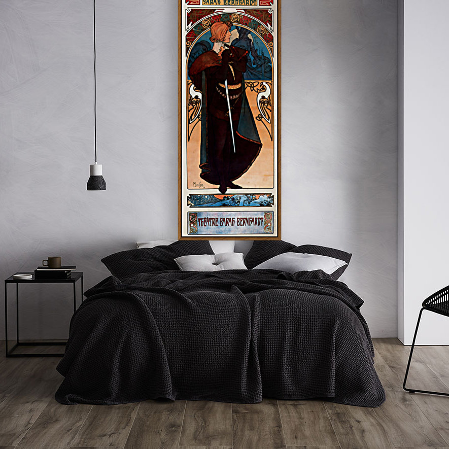 Hamlet by Alphonse Mucha Reproduction