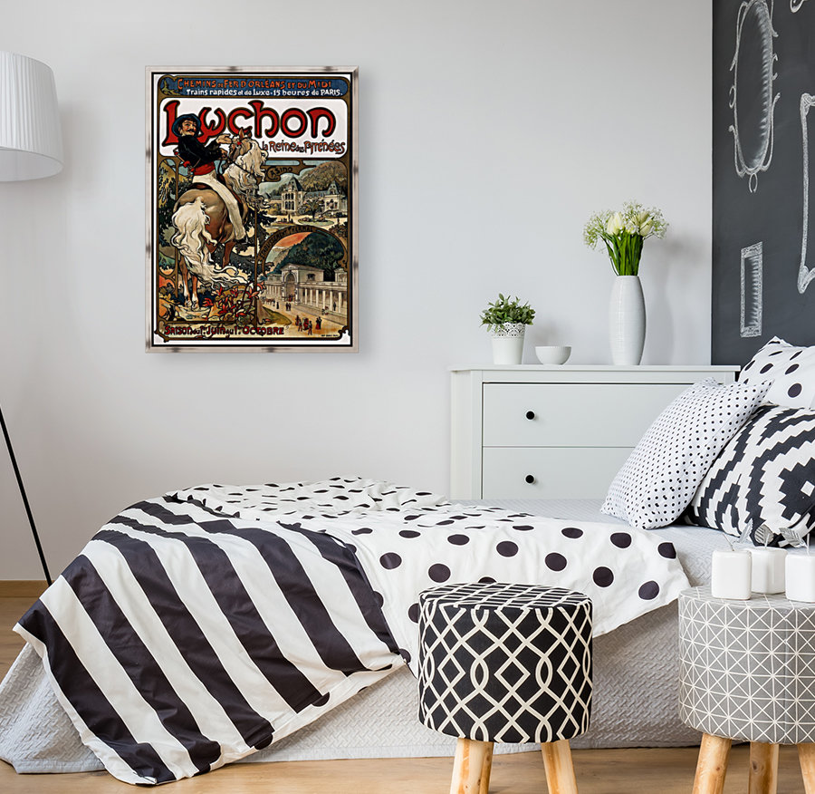 Luchon by Alphonse Mucha Reproduction