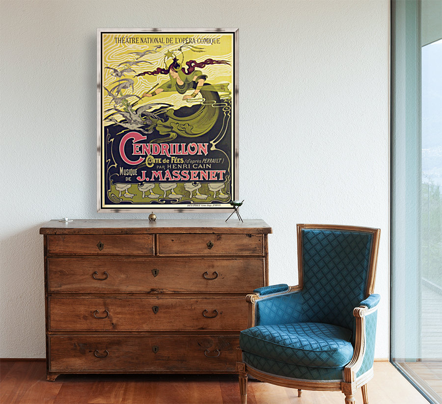 Original Cendrillon Poster Reproduction
