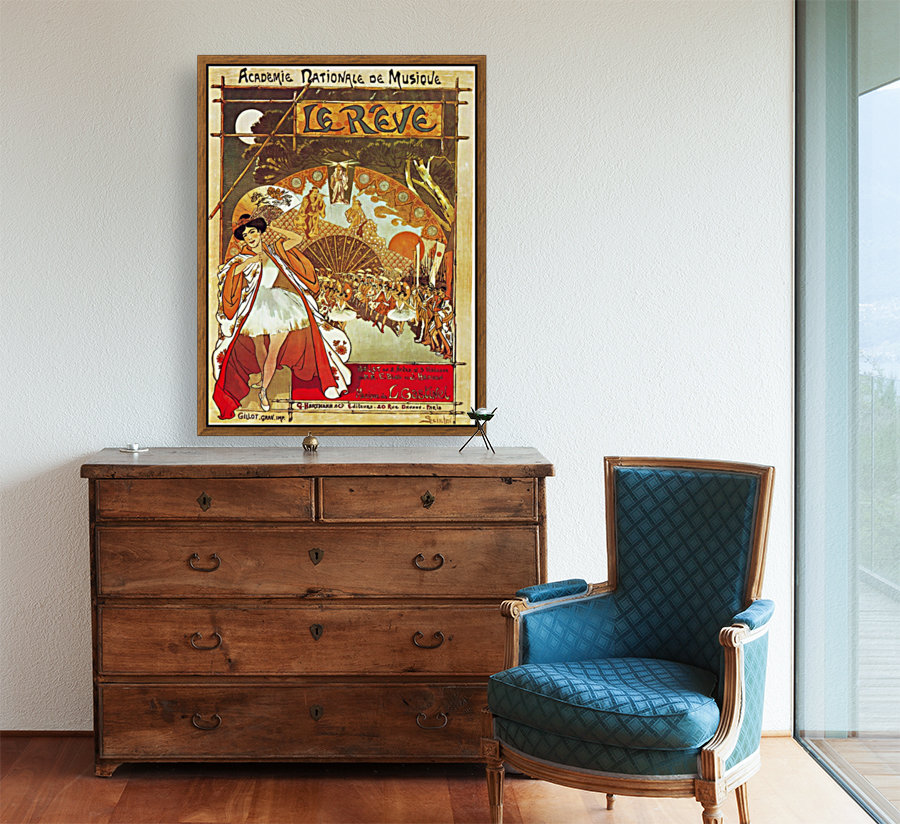 French opera poster Reproduction