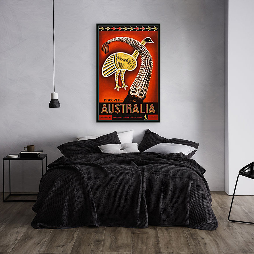 Discover Australia Travel Poster Reproduction