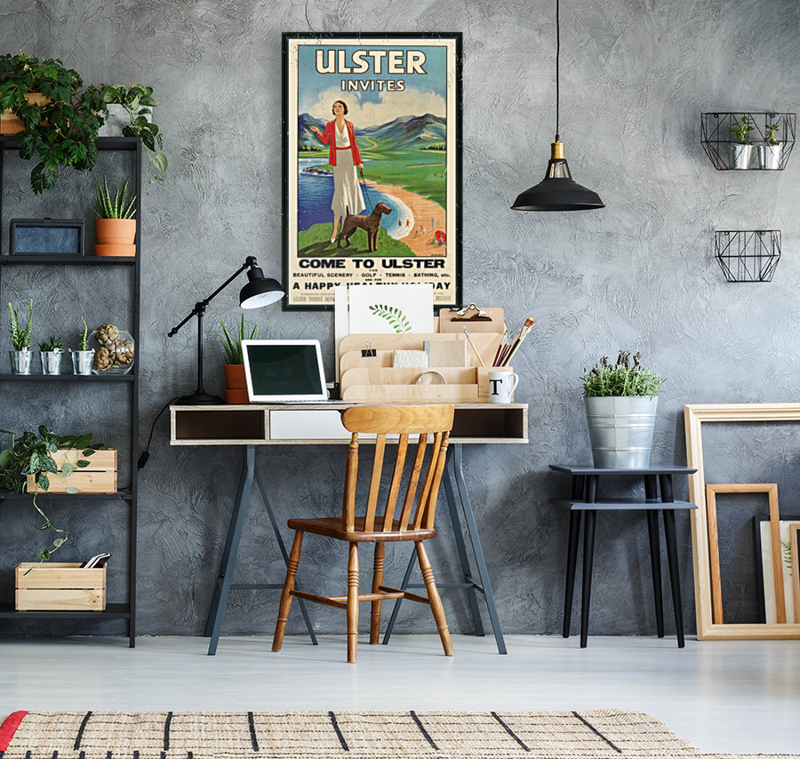 Come to Ulster poster Reproduction