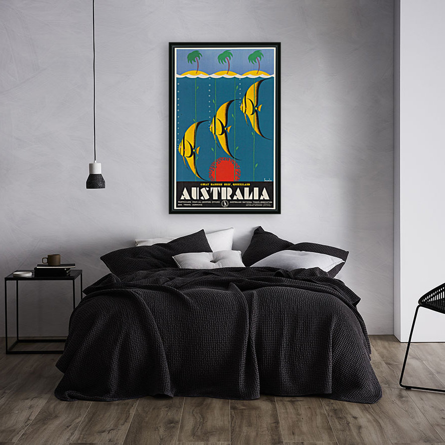Australia vintage poster Reproduction