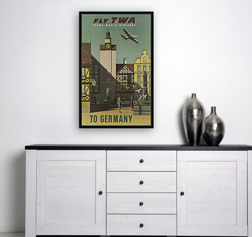 Fly TWA To Germany Reproduction