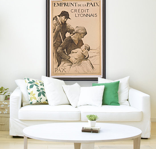 Vintage---Peace Reproduction