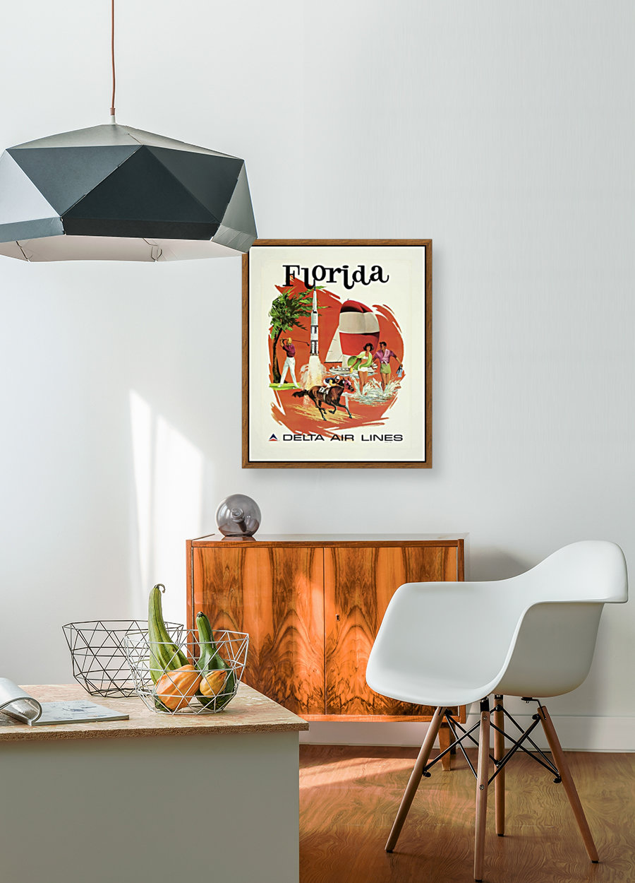 Florida by Delta Air Lines Poster Reproduction
