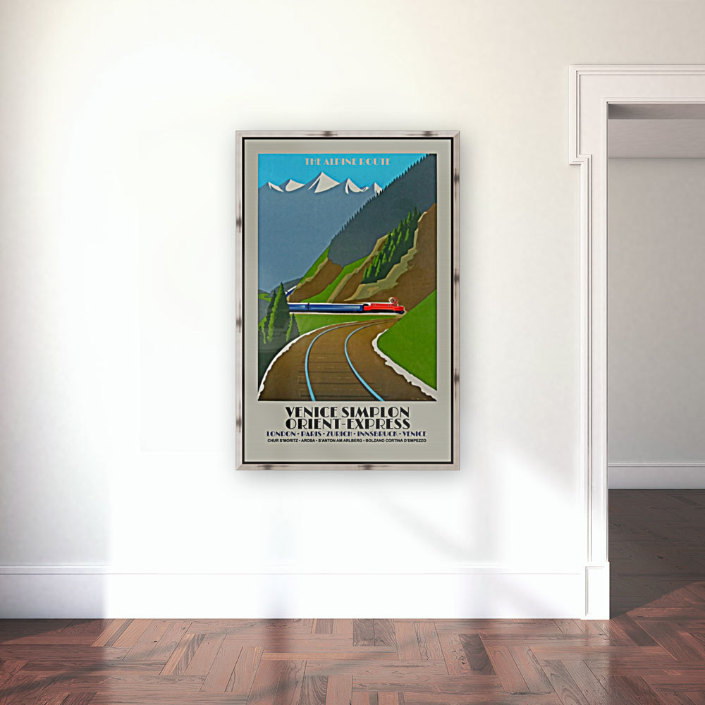 Simplon Orient Express The Alpine Route Reproduction