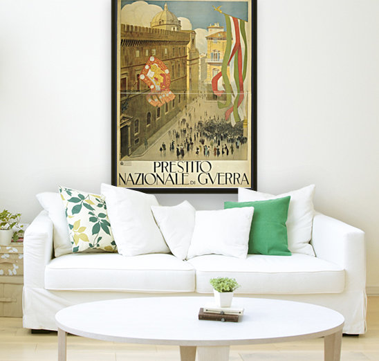 Plaza Italy Reproduction