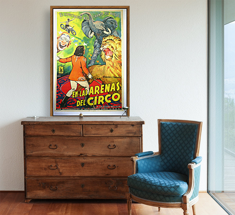Argentinian Circus Poster Reproduction