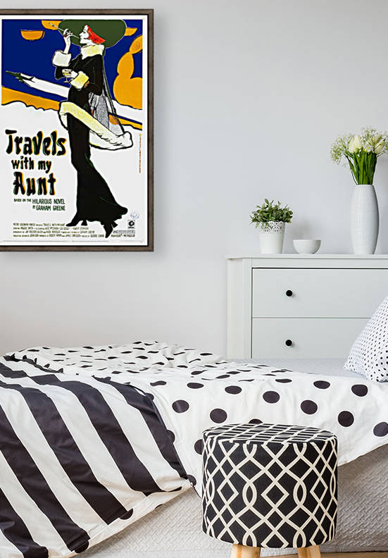 Travels with my aunt by VINTAGE POSTER