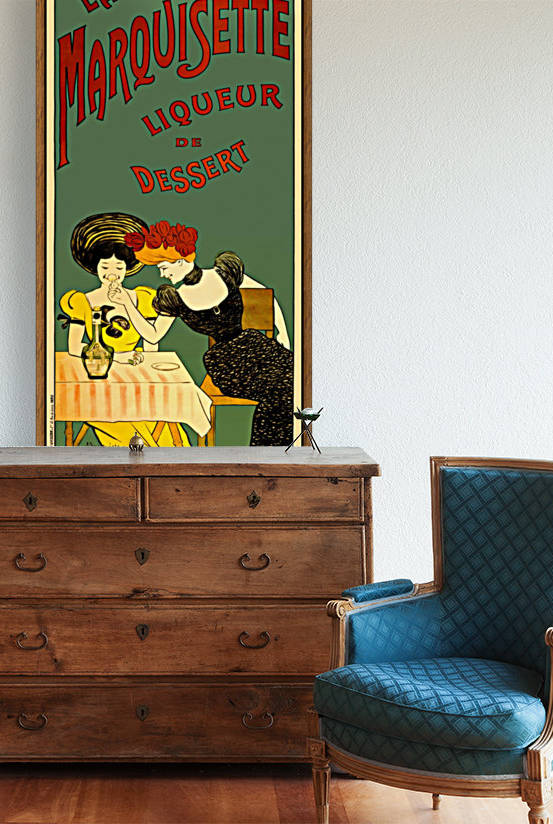 Le Marquisette - Liqueur de dessert by VINTAGE POSTER