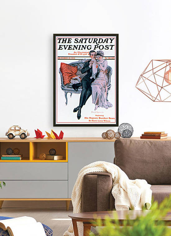 The Saturday Evening Post, Cover, Oct 12, 1912 by VINTAGE POSTER
