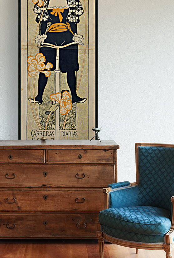 Alexandre de Riquer - Salon Pedal by VINTAGE POSTER