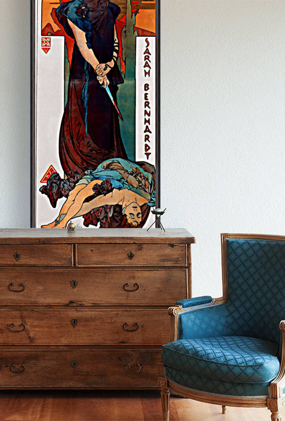 Medea by Alphonse Mucha Reproduction