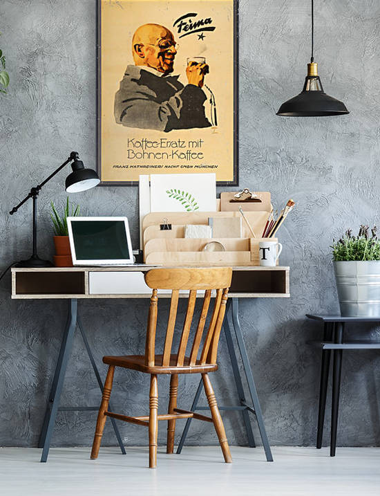 1926 Ludwig Hohlwein Feima Kaffee Ersatz Coffee Poster by VINTAGE POSTER