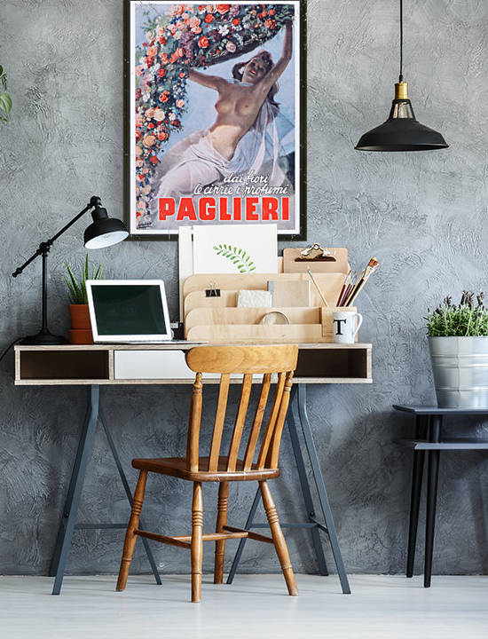 Advertising Poster Dai Fiori Le Ciprie I Profumi Paglieri by VINTAGE POSTER