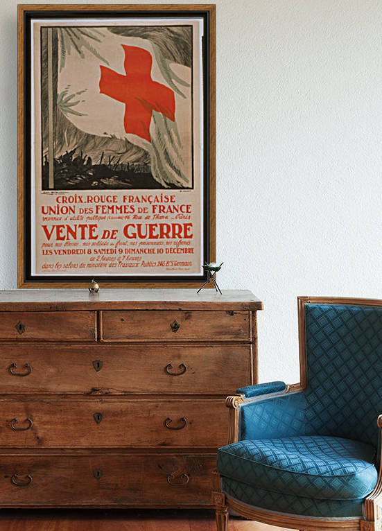 Vintage---Croix-Rouge by VINTAGE POSTER