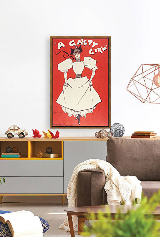 A Gaiety Girl Poster Reproduction