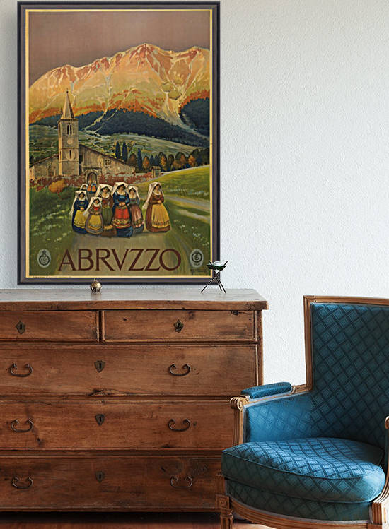Abruzzo by VINTAGE POSTER