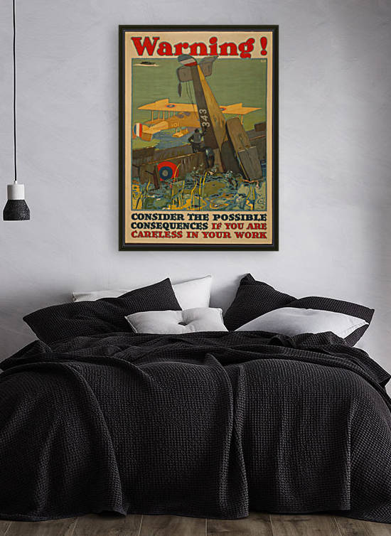 Do not be careless by VINTAGE POSTER