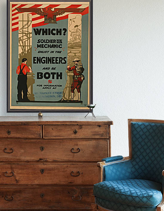 Engineers by VINTAGE POSTER