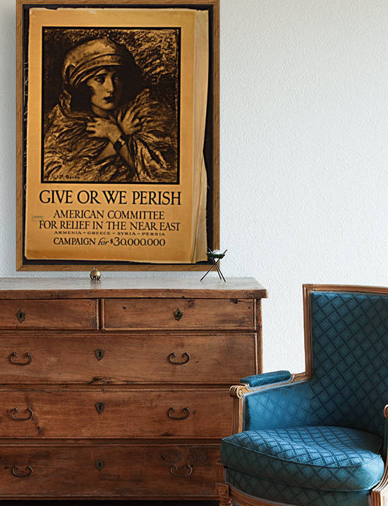 Give or Perish by VINTAGE POSTER