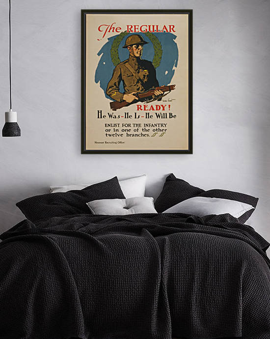 Infantry by VINTAGE POSTER