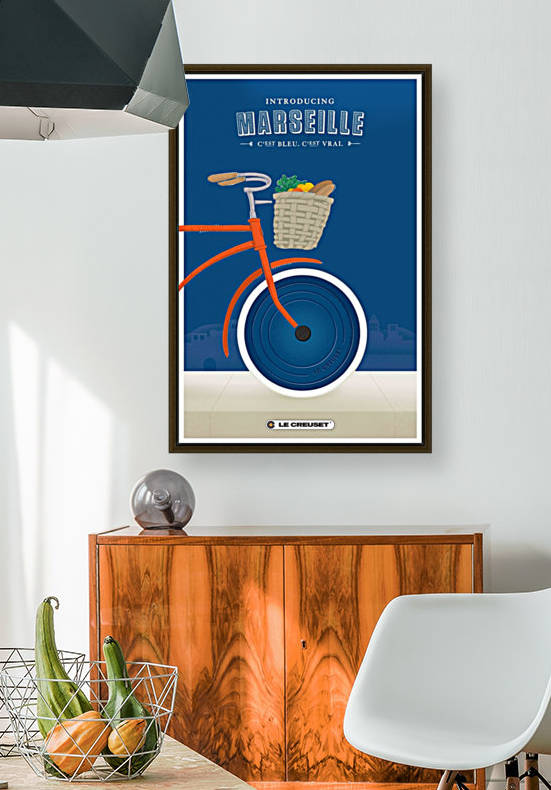 Marseille vintage poster Reproduction