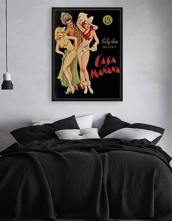 Billy Rose presents Casa Manana by VINTAGE POSTER