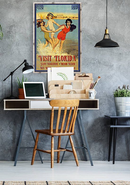 Visit Florida by VINTAGE POSTER