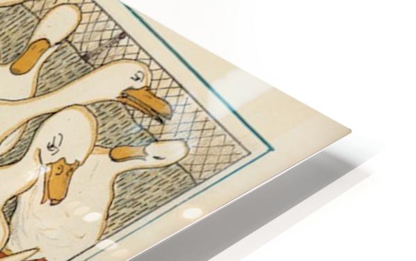 Ducks HD Sublimation Metal print