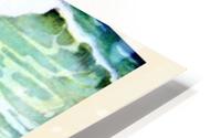 Girl at the sea HD Metal print