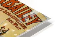 Die Barnum&Bailey HD Metal print
