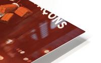 Cafe Martin Vintage Poster HD Metal print